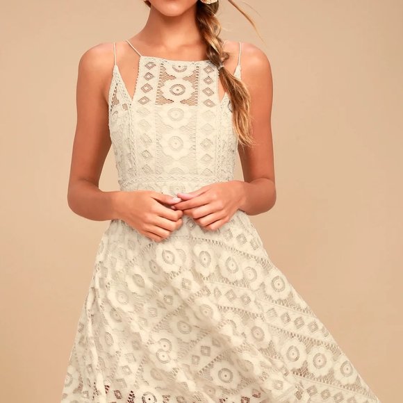 Free People Just Like Honey Lace Dress NWT Size 0 - Picture 1 of 7